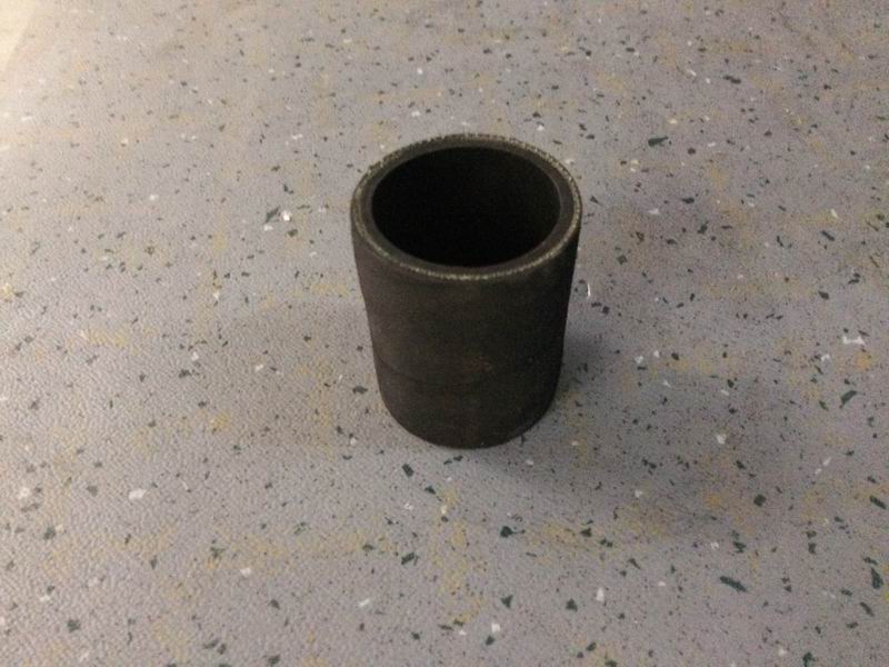 Coolant connection hose; water pump water inlet pipe to water pump