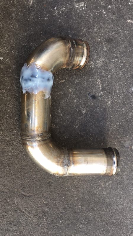 Special-shaped steel pipe (90°, Φ45, 74/170)