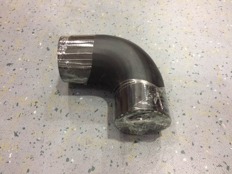 Right angle hose, Φ55-Φ60, 100/100, Class A-1