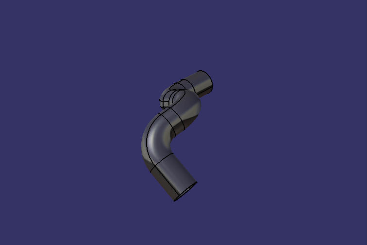 Шланг специальной формы, Φ 42- Ф 45 , резина EPDM