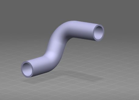 Special-shaped hose, Φ38, Class B ternary and C-1