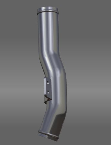 Special-shaped steel pipe, Φ38, without joints