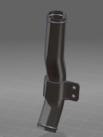 Стальная труба специальной формы, Φ 38 , без суставов-1