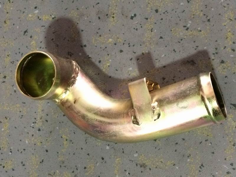 Water pump water inlet pipe