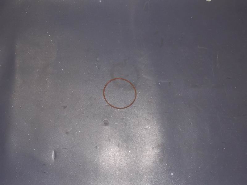 Water pump sealing ring