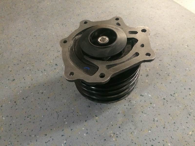 Water pump; with four-slot wheel-2