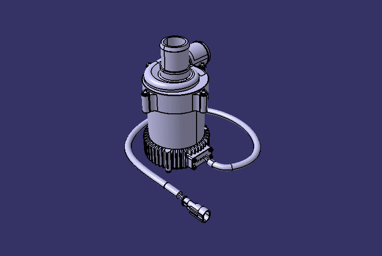 Water pump assembly, 5200L/3m, 24V, Φ38