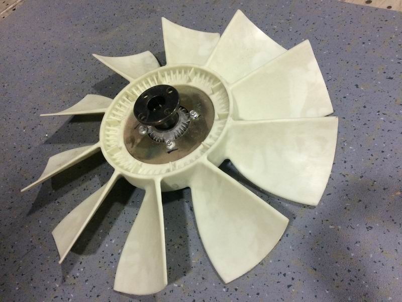 Fan (φ550,φ64, suction type), with silicone oil clutch-1