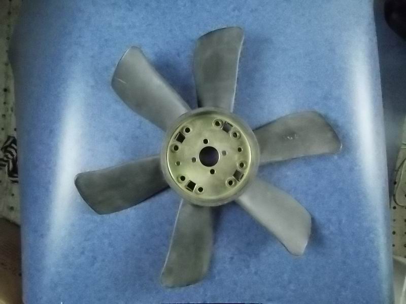 Fan blade Black six leaf-1