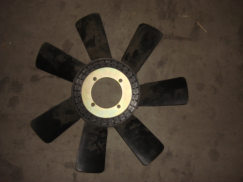 Fan blade 6102 Black 7 leaf