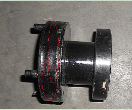 Fan connection flange assembly