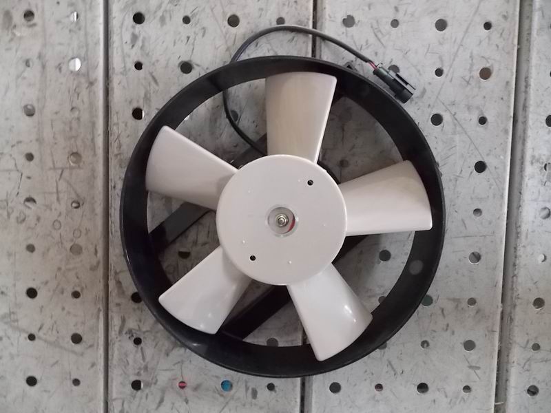 Electric fan, φ250, brushless, suction, 20W
