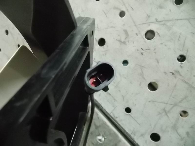 Electric fan, φ250, brushless, suction, 20W-3