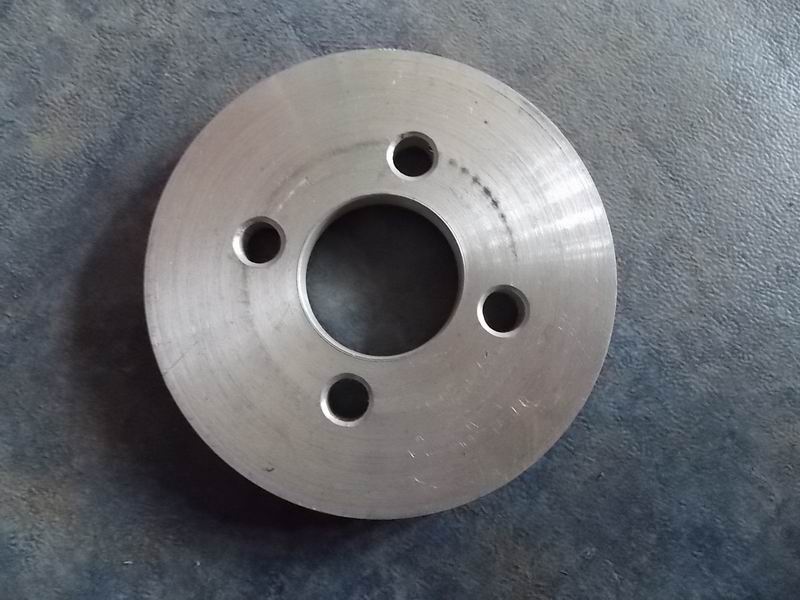 Pressure plate-fan connection flange-1