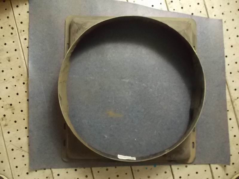 D Fan air guard ring