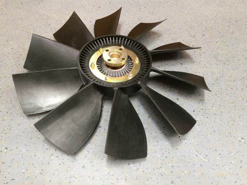 Fan, φ640, φ64, suction type with silicone oil clutch-1