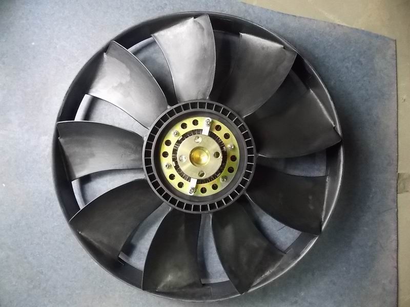 Вентилятор, ф 646 , ж 72 , тип всасывания с силиконовой муфтой-1