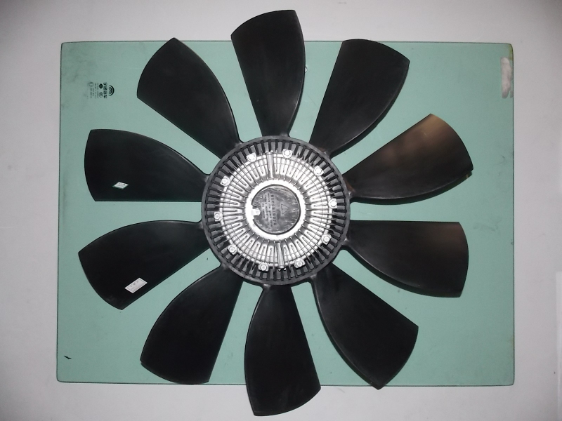 Fan (φ640, φ64, suction type), with silicone oil clutch