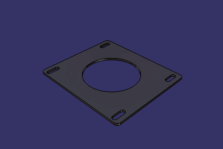 Sub-starting box fixing plate