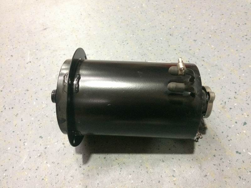 Expansion tank assembly (3L round, top fill lower drain)-1