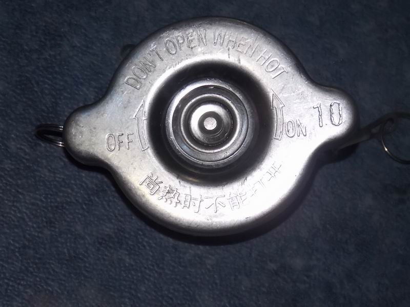 Expansion water tank, pressure cover, 38mm, 100kPa-1