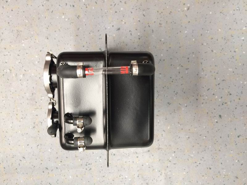 Расширительный бак для воды, квадрат 4. 5L , переднее заполнение, слив слева-3