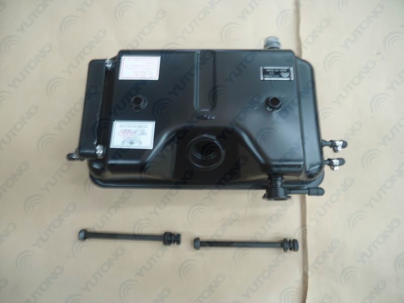 Expansion water tank, square 8.3L, front filling, left side drain