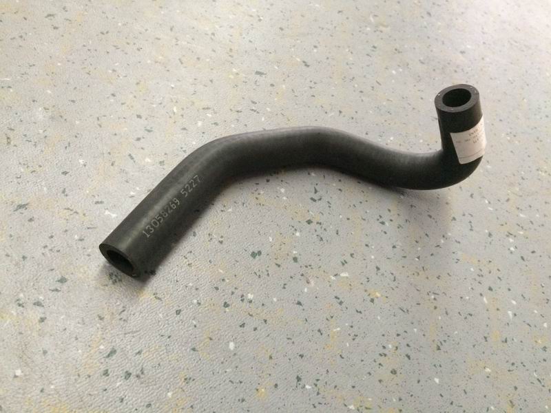 Water pipe; tee connection to water pump