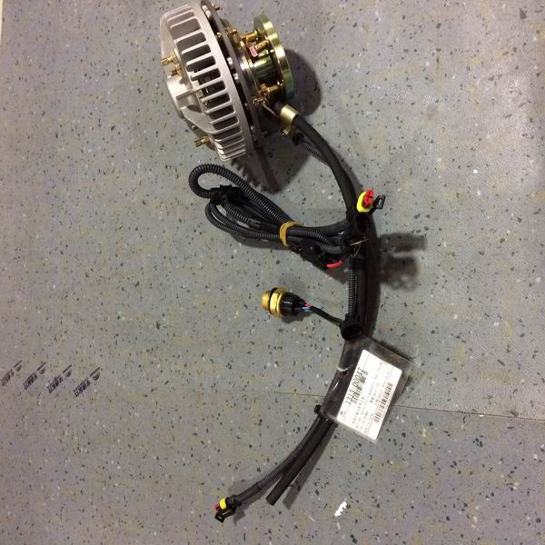 Fan electromagnetic clutch, front, two-speed-1