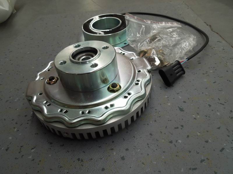 Fan electromagnetic clutch, rear, two-speed