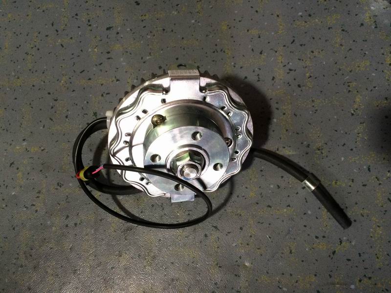 Fan electromagnetic clutch, front, two-speed-1