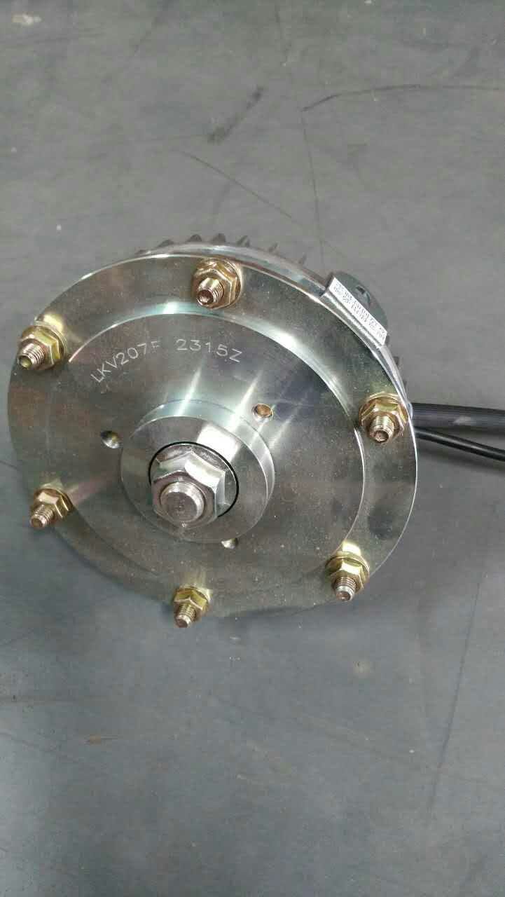 Fan electromagnetic clutch, front, two-speed-1