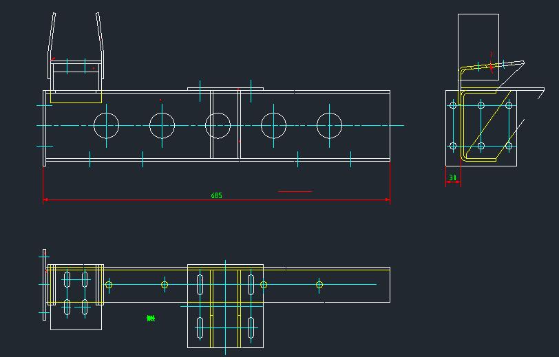 D Fan Fixed Bracket Assembly (20)