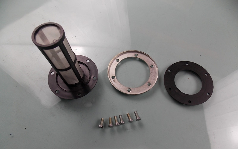 Fan fuel tank ventilation filter; domestic LBC