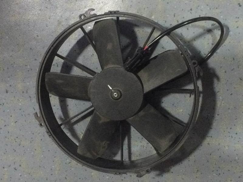 Electric fan, φ305, brushed, suction, 300W