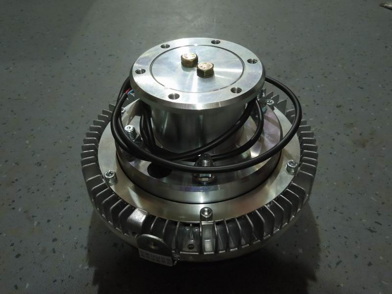 Fan electromagnetic clutch, rear, two-speed