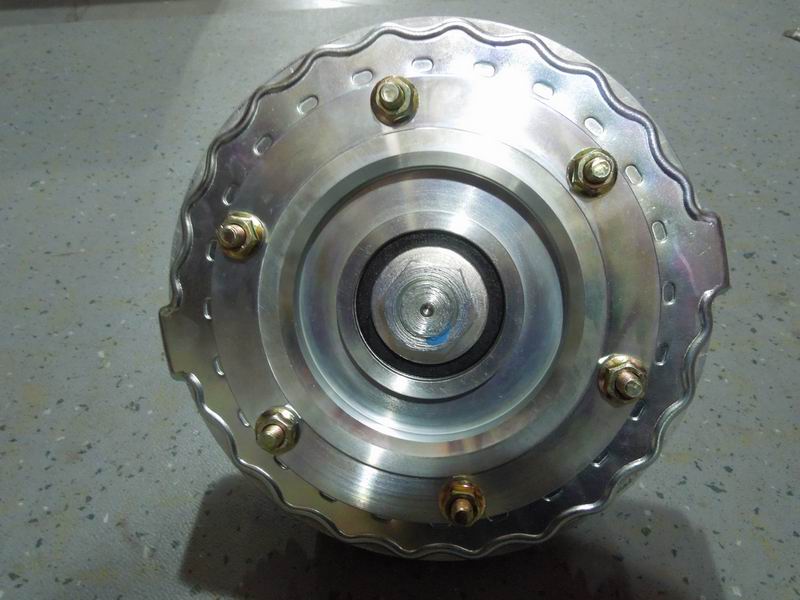 Fan electromagnetic clutch, rear, two-speed-1