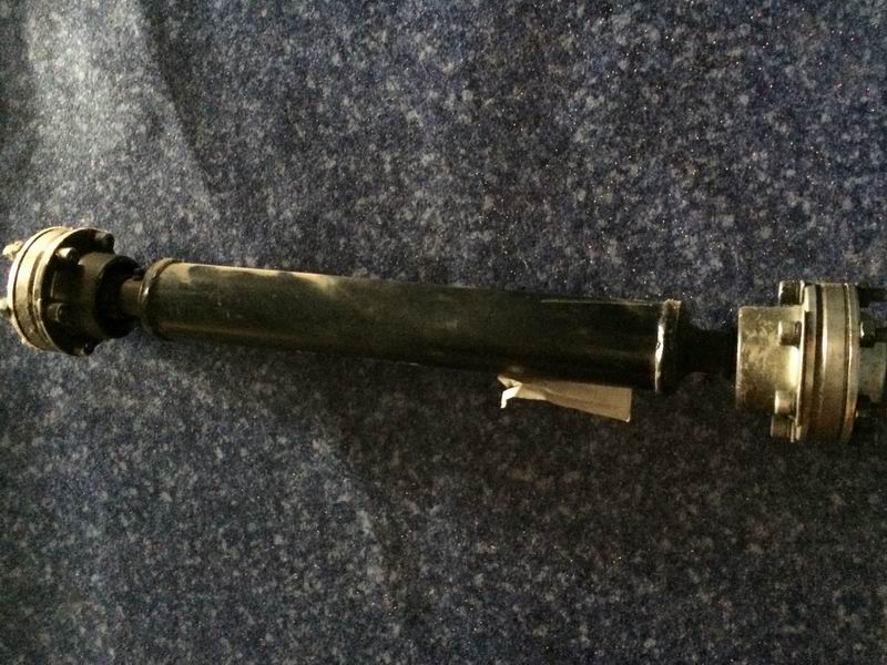 Cooling cage transmission shaft (lubricable, L=514)
