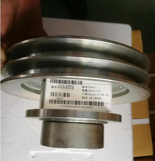 Buffering medium wheel mechanism assembly-2