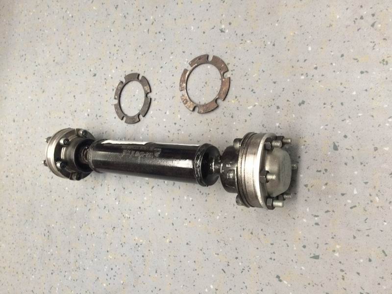 Cooling cage transmission shaft (lubricable, L=380)-1