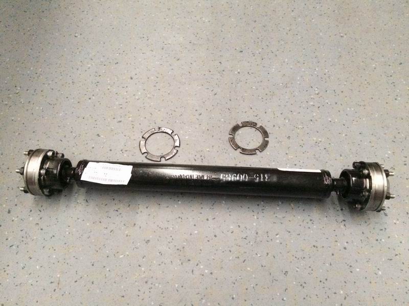 Cooling cage transmission shaft (lubricable, L=620)