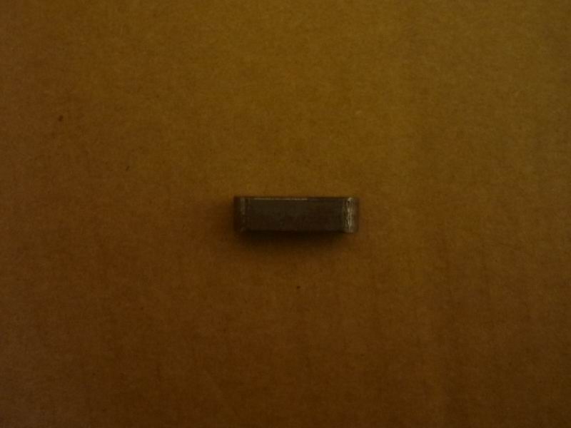 Round head normal flat key