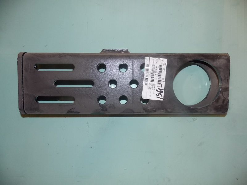 Drag plate welding assembly