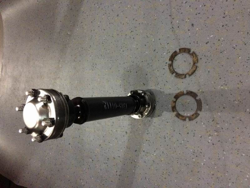 Cooling cage transmission shaft (lubricable, L=370)-1