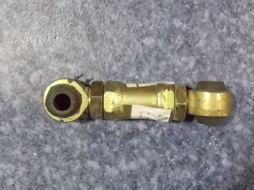 Регулируемый вибропоглощающий шатун, L= 112-146 , резьба М 20 *1,5