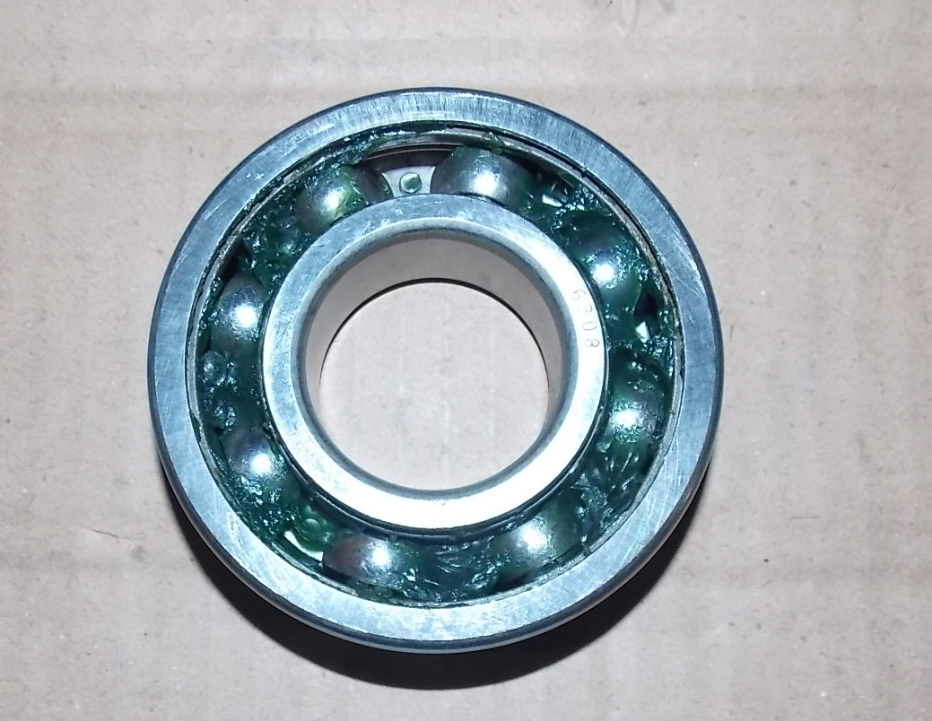 Deep groove ball bearing; one side with dust cover-2