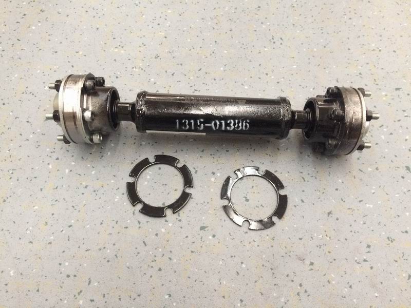 Cooling cage transmission shaft (lubricable, L=360)