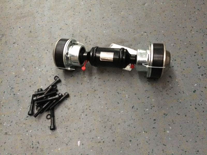 Cooling cage transmission shaft (lubricable, L=290)-1