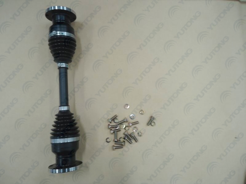 Drive shaft for cooling, outer ball cage