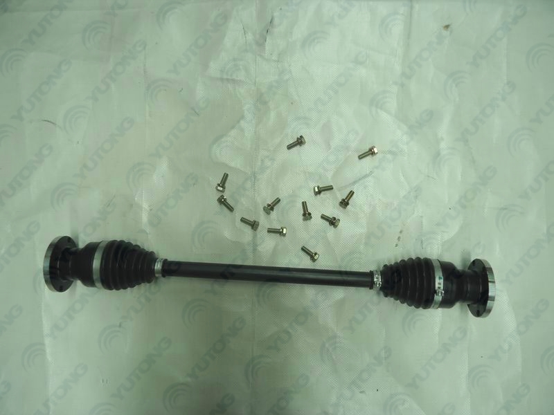 Drive shaft for cooling, outer ball cage